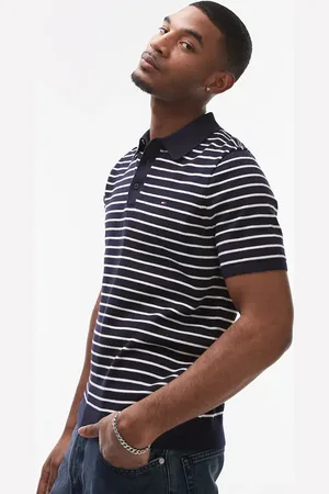 Tommy Hilfiger Knitted polo shirt in stripe