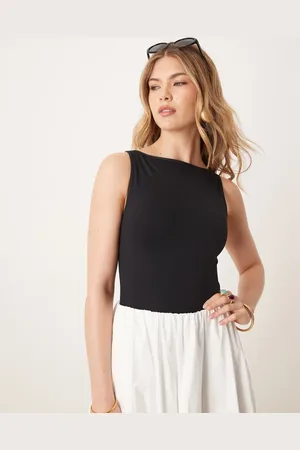ASOS Seamless boat neck bodysuit in