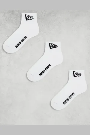 New Era 3 pack ankle socks in
