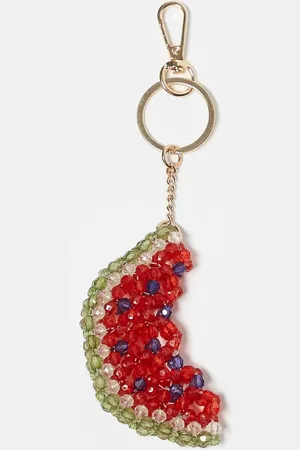 Accessorize Embellished watermelon bag charm in