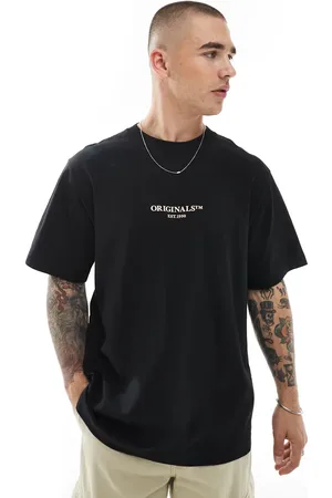 JACK & JONES Oversized boxy t-shirt with originals logo in