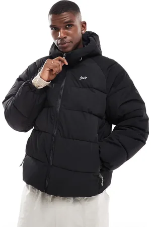 Pull&Bear STWD puffer jacket with hood in