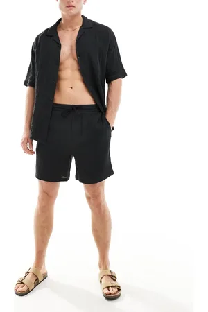Pull&Bear Textured short co-ord in