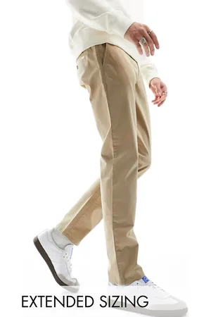GANT Slim fit stretch cotton twill chinos in beige