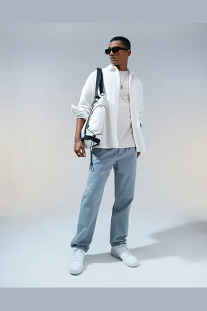 ASOS Straight double pleat chino in