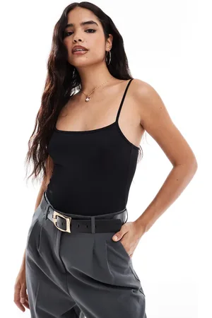 Threadbare Super stretch strappy bodysuit in