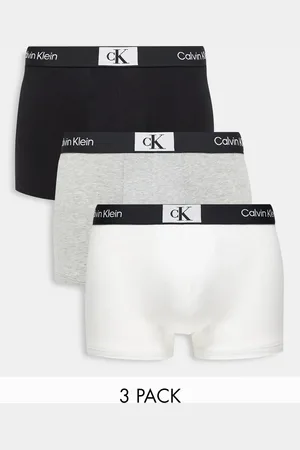 Calvin Klein CK 96 3 pack cotton trunks in
