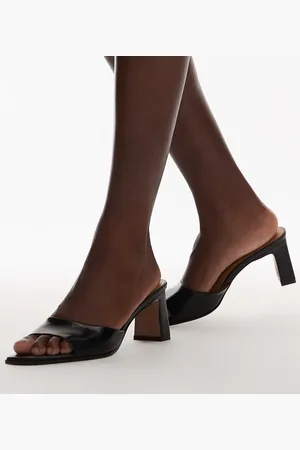 Topshop Freya heeled mule in