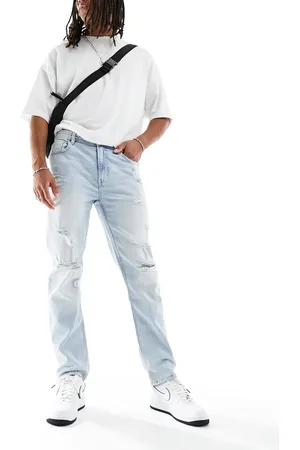 Cotton On Cotton On slim fit straight leg jean in washed