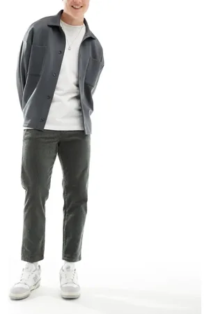 Only & Sons Cropped cord trouser in washed