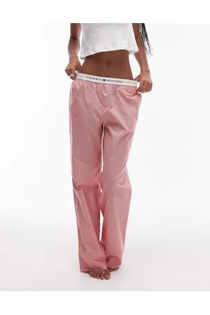 Tommy Hilfiger Poplin pyjama trousers in stripe