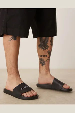 Calvin Klein Logo sliders in