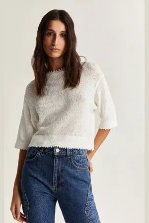 SCALPERS Turtle crop jumper in
