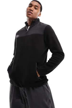 Only & Sons Half zip fleece in