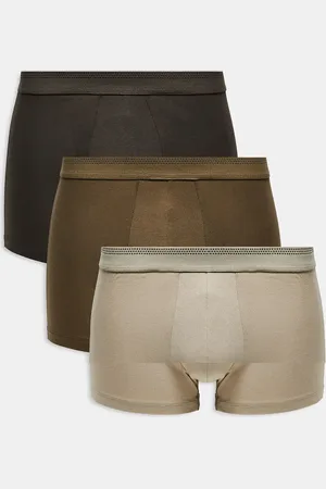MANGO 3 pack boxers in /beige/tan