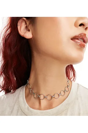 DesignB London Circle choker necklace in