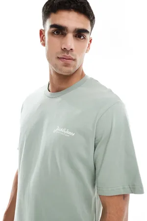 JACK & JONES Script logo t-shirt in