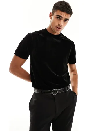 ASOS T-shirt in velour