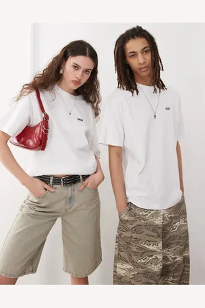 Vans Left chest logo oversized fit t-shirt in