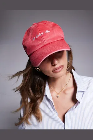 South Beach Dolce vita baseball cap in washed
