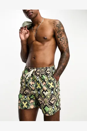 SELECTED Swim short in bold print