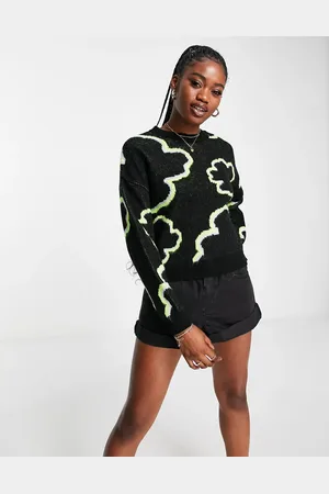 ASOS Jumper with cloud pattern in