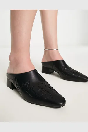 Raid Brina backless western shoes in