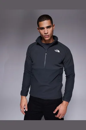 The North Face Glacier heavyweight 1/4 zip fleece in