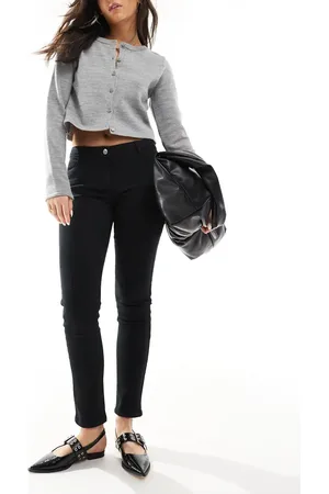 Morgan Low waist skinny jean in