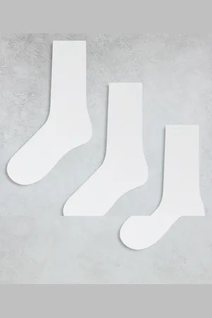 Weekday Selma 3-pack rib socks in