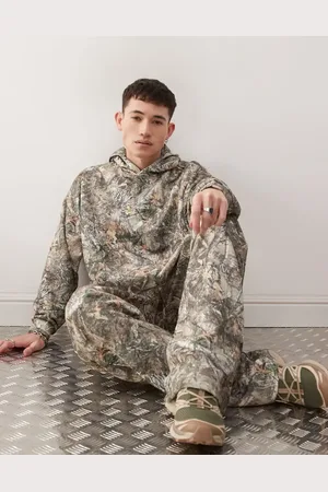 COLLUSION Tree camo hoodie co-ord