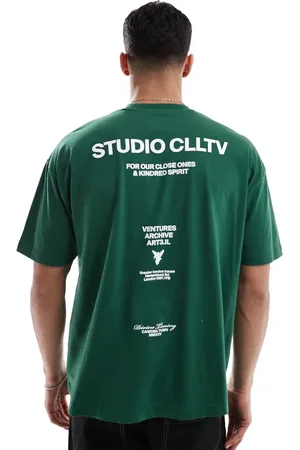 ASOS Oversized t-shirt with text back graphic in