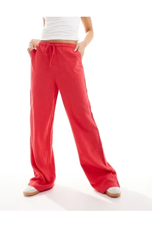 Stradivarius Pull on trouser with linen in