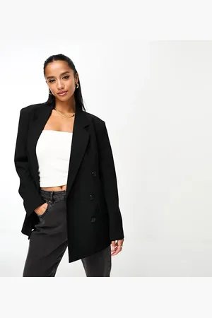 ASOS ASOS DESIGN Petite double breasted blazer in