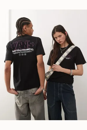 Vans Major type back print t-shirt in