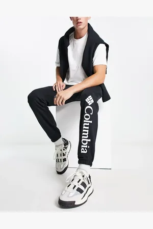 Columbia Trek fleece leg logo joggers in