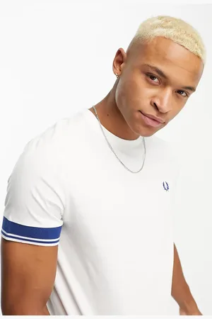 Fred Perry Contrast cuff t-shirt in