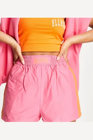 Ellesse Boxer short with side panel in and orange