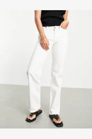 Weekday Twin cotton denim jeans in