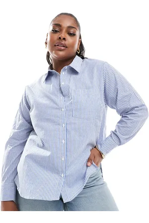 ONLY Long sleeve stripe shirt in