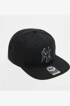 47 Brand NY Yankees straight peak fitted cap in