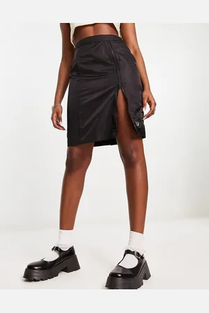 Fred Perry X Amy Winehouse zip detail skirt in