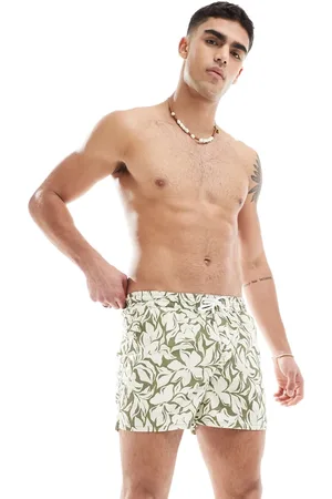 Aray Floral abstact print swim shorts in