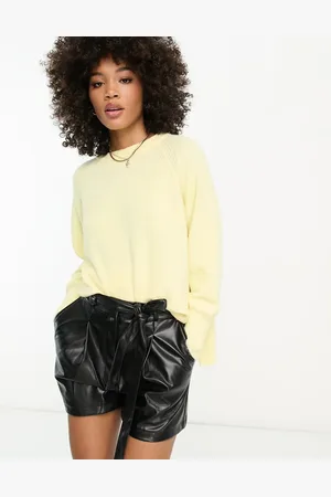 River Island Oversized jumper in pale