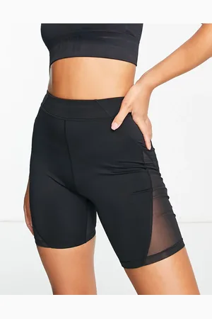 HIIT Booty short with mesh cut outs in