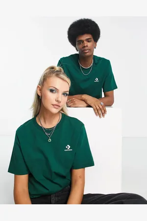 Converse Unisex star chevron t-shirt in dark