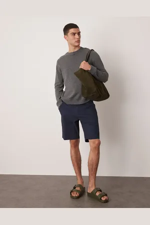 ASOS Slim regular length chino shorts in