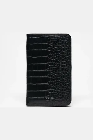 Ted Baker Alfie croc effect travel organiser in