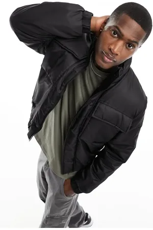 ASOS Cropped puffer jacket in