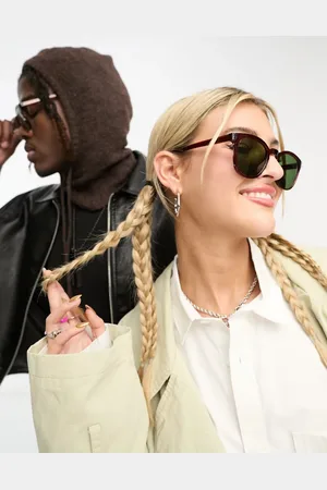 A. Kjærbede Bate retro sunglasses in transparent
